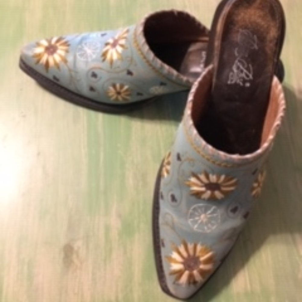 Leather Mules
